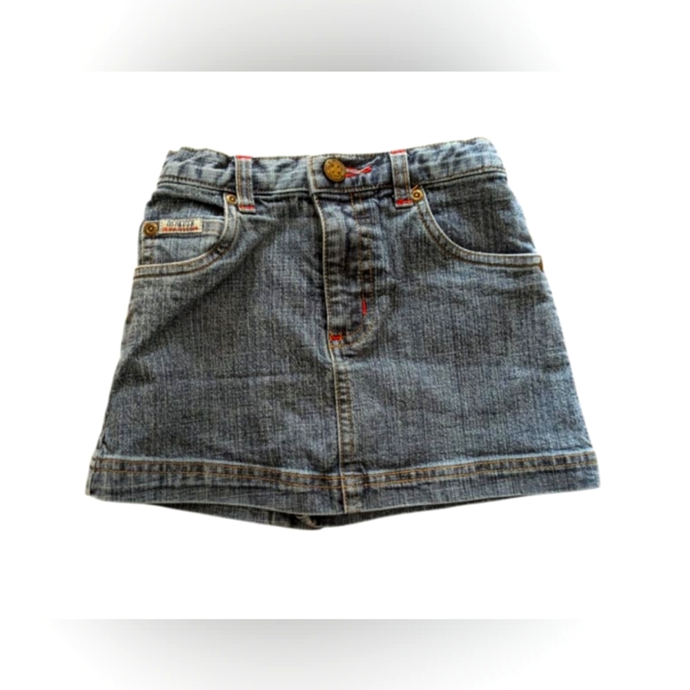 Vntage Y2K Osh Kosh Denim Division 2T Denim Skirt